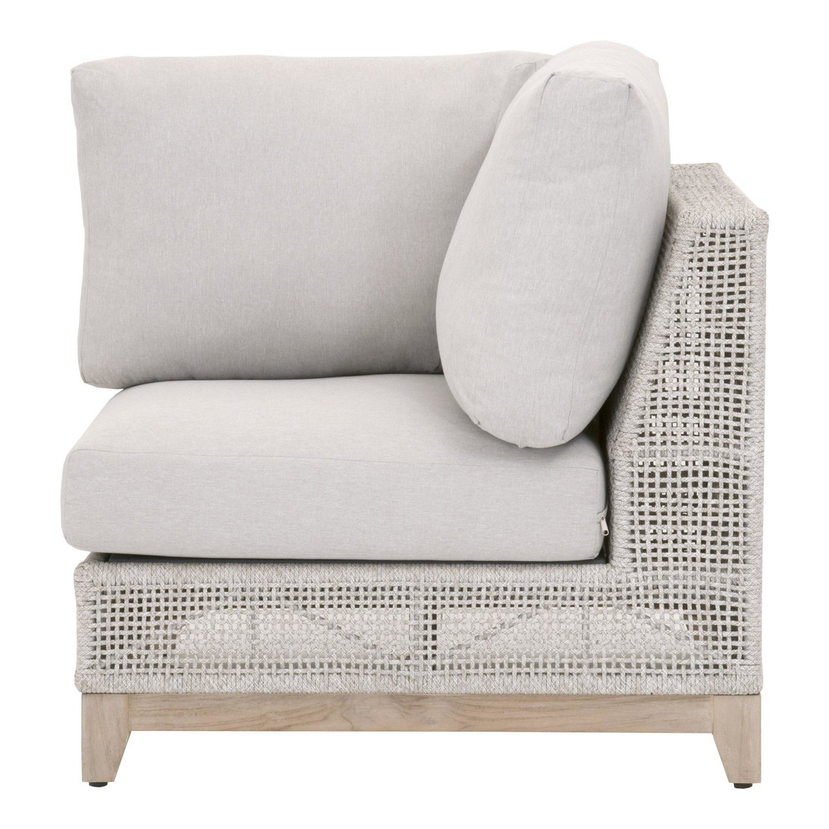 Tropez Outdoor Modular Corner Sofa, Seating by Essentials for Living, 33.75" width x 33" height x 33.75" depth View 3