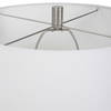 Levadia Matte White Table Lamp, by Uttermost, 15" width x 31.5" height x 15" depth thumbnail 7