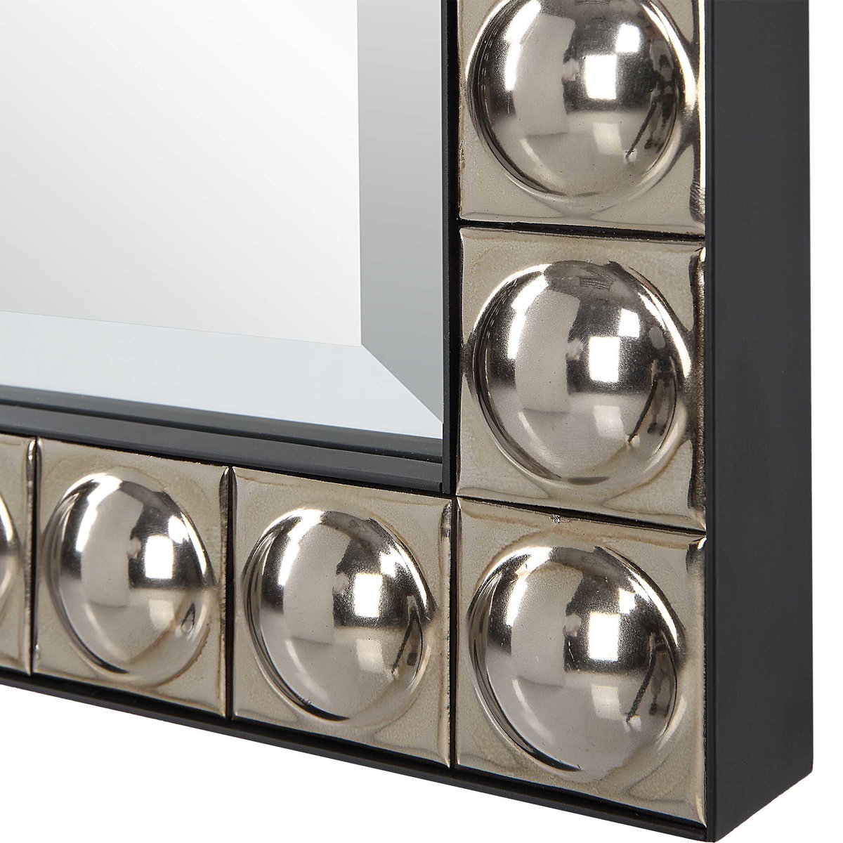 Silvio Tiled Vanity Mirror, by Uttermost, 1'11.12" width x 2'8.75" height x 1.62" depth View 6