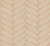 Luminous Leaves Blush & Gold Wallpaper thumbnail 0