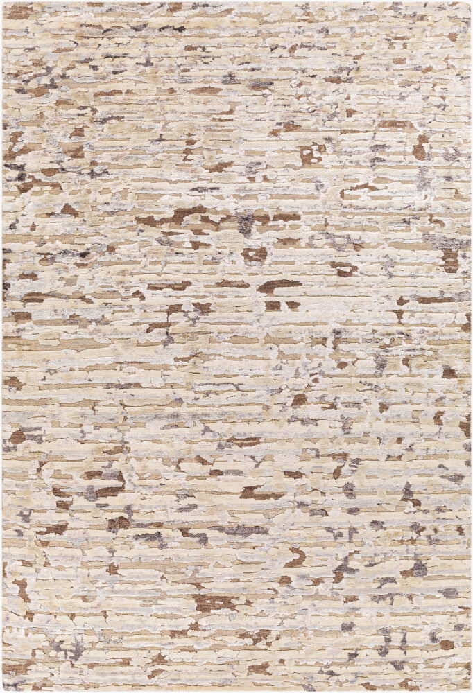 Seda Handmade Rug, by Surya, 9' length x 6' width