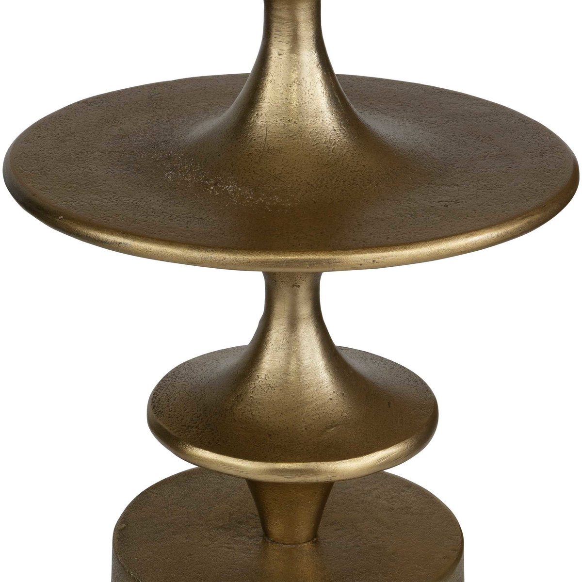 Flight Brass Accent Table, Side & End Table by Uttermost, 16" width x 23.5" height x 16" depth View 7