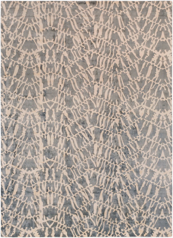 Shibori Handmade Rug, by Surya, 11' length x 8' width