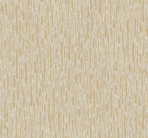 Metallic Cascade Neutrals & Gold Wallpaper