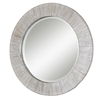 Repose Whitewash Round Mirror thumbnail 3