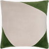 Cotton Velvet Accent Pillow Poly, Decorative Pillow by Surya, 18" length x 18" width thumbnail