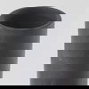 Esme  Dark Gray Ceramic Vase, by Mercana, 7.09" length x 7.09" width x 14.96" height thumbnail 4