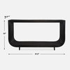 Compton Console Table, by Uttermost, 57.5" width x 32" height x 16.25" depth thumbnail 3