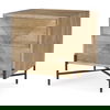 Cairo 22.0L x 22.0W x 26.0H Wood 2 Drawer Accent table thumbnail 0