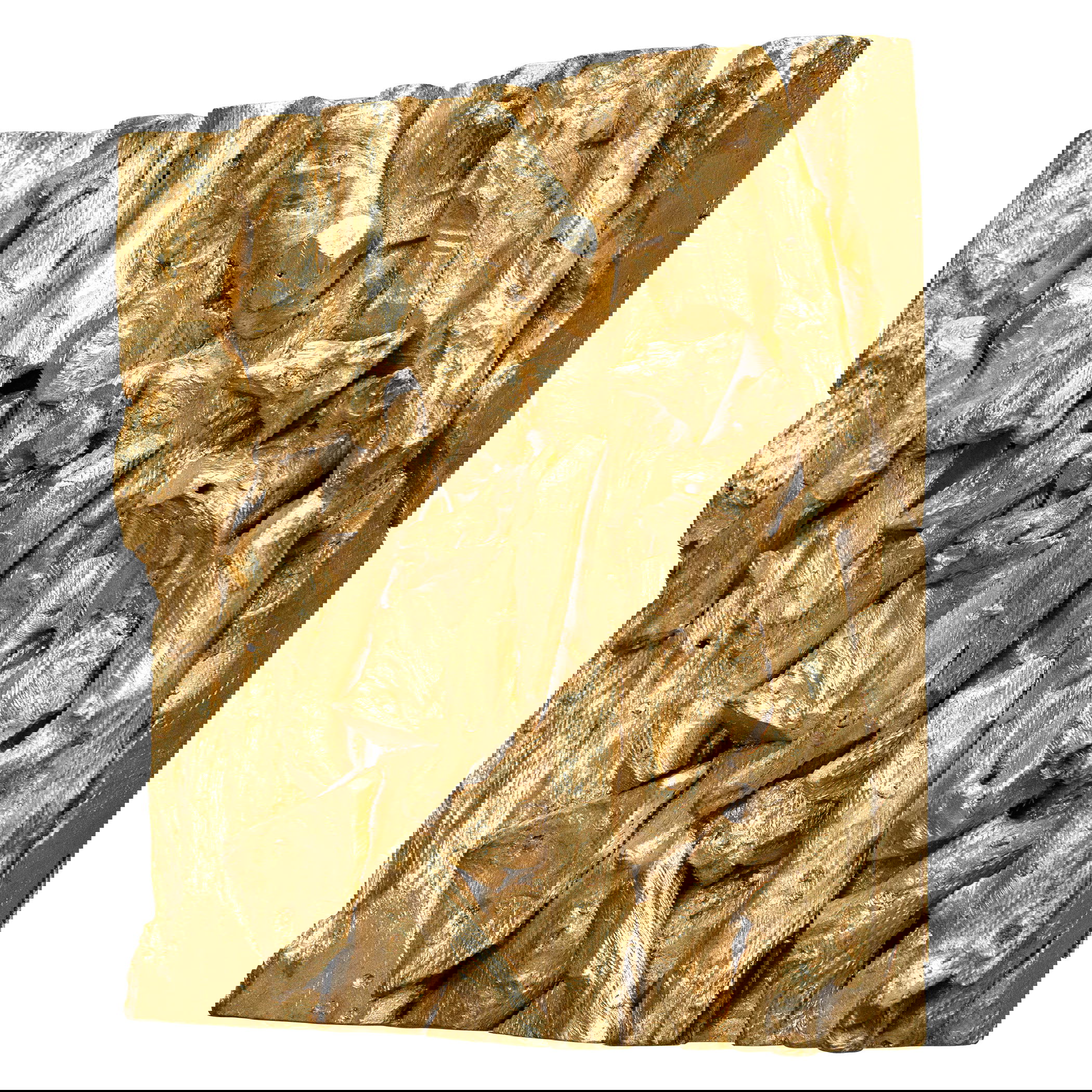 Rio Gold Wood Wall Décor large image 