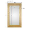 Chaney Gold Mirror, by Uttermost, 43.5" width x 73.5" height x 2.5" depth thumbnail 3