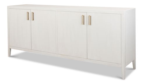 Blanco 4 Door Buffet, Cortina White