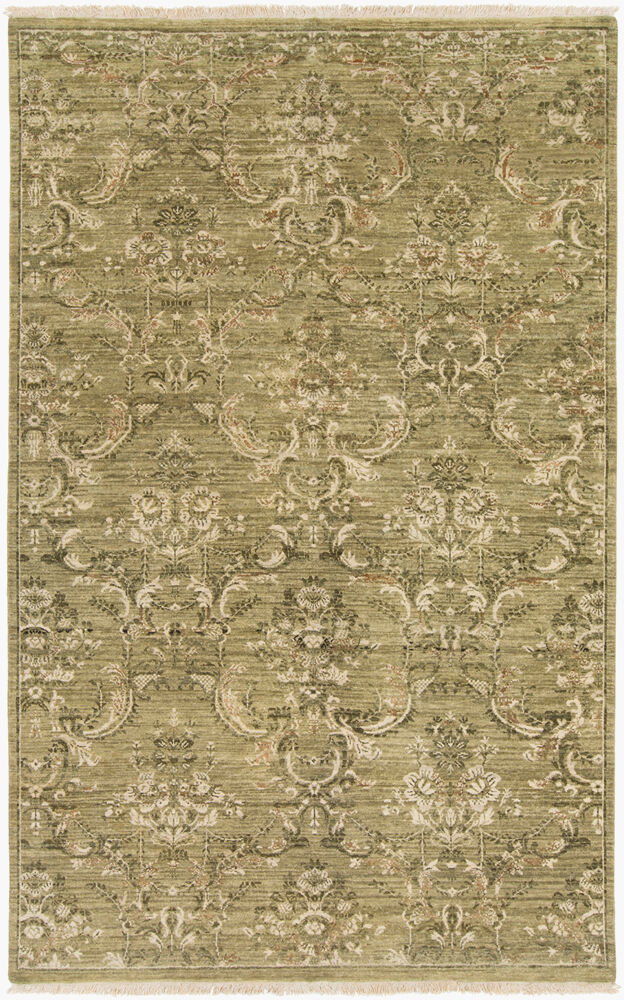 Cumberland Handmade Rug, by Surya, 8'6" length x 5'6" width