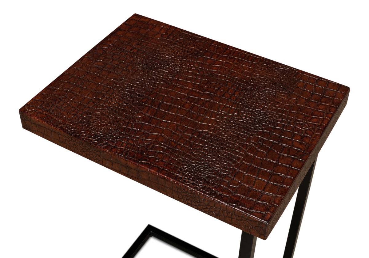 Apple Orchard Laptop Table, by Sarreid, 1'2" length x 1'6" width x 2'3" height View 11