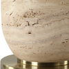 Aubrey Travertine Table Lamp, by Uttermost, 16" width x 24.5" height x 16" depth thumbnail 8