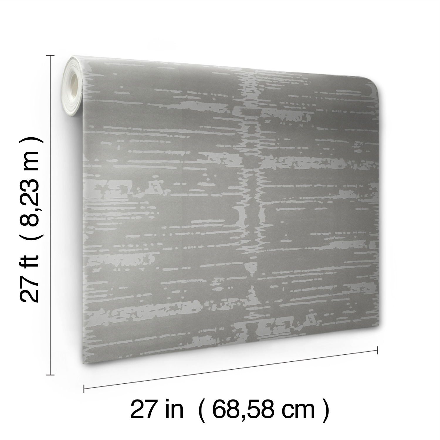 Velveteen Grey & Neutral Wallpaper large image 