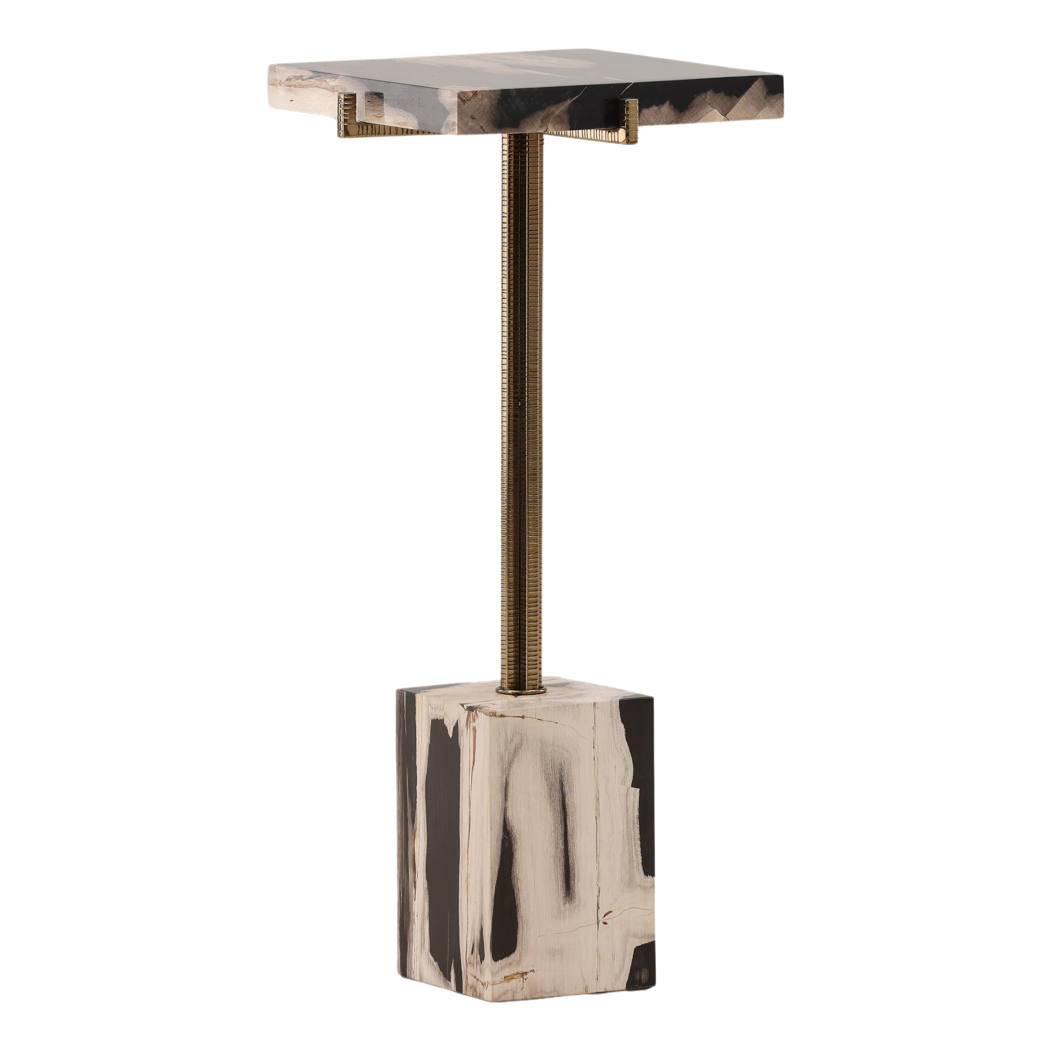Cyra Side Table, Side & End Table by Dovetail, 11.3" width x 25" height x 11.3" depth View 1