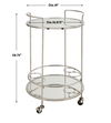 Spritz Chrome Bar Cart thumbnail 2