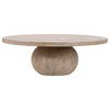 Belize Coffee Table, by Dovetail, 42" width x 15" height x 42" depth thumbnail 1