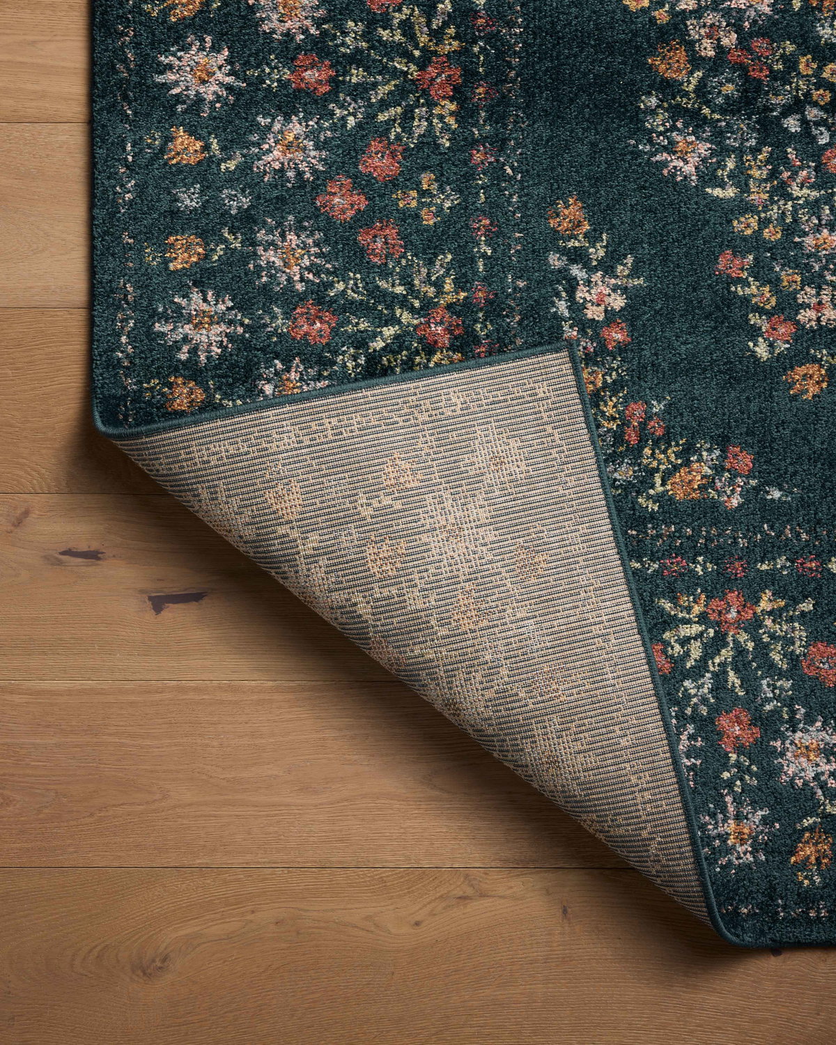 Rifle Paper Co. x Loloi Laurel Rug, 3'11" length x 5'7" width View 6