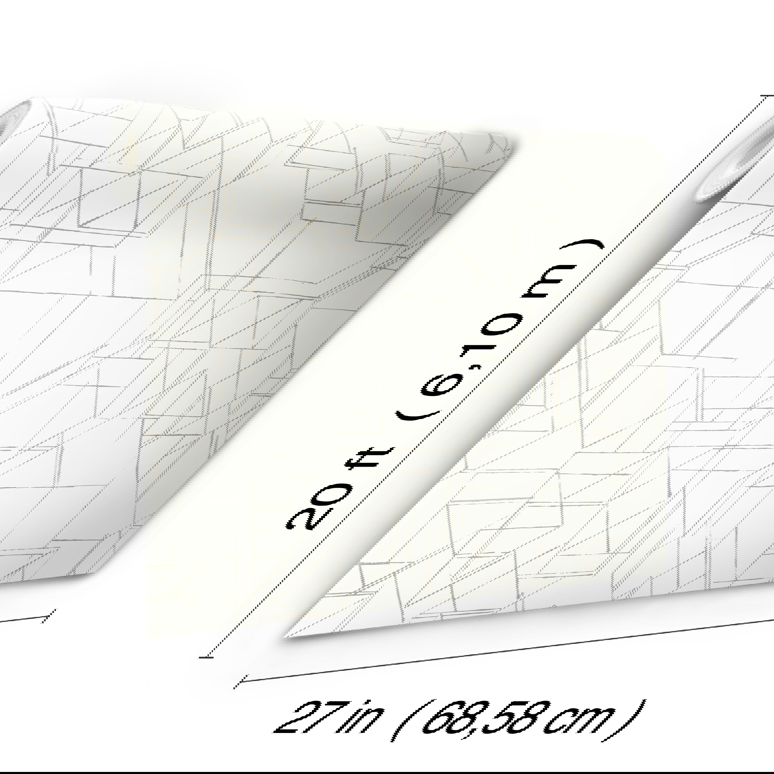 Prism Schematics Grey Peel & Stick Wallpaper, by York Wall, 20' length x 2'3" width x 0.02" depth View 7