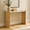 Dala Console Table White, by Moe's Home, 50" width x 31" height x 17" depth thumbnail 7