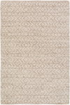 Ingrid Handmade Rug, by Surya, 7'6" length x 5' width thumbnail