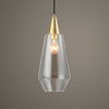 Eichler Antique Brass 1 Light Mini Pendant thumbnail 1