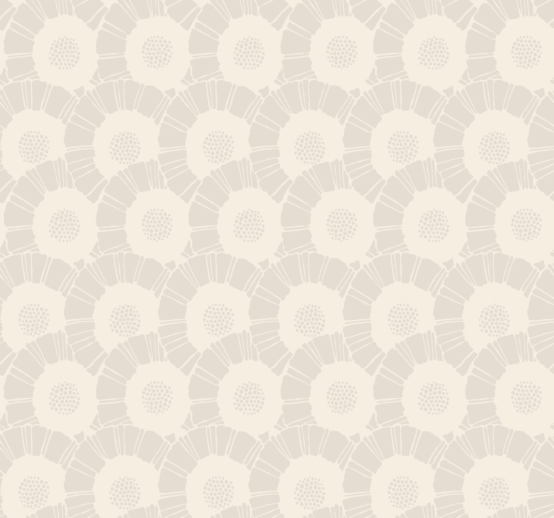 Coco Bloom White Wallpaper, by York Wall, 27' length x 2'3" width x 0.02" depth View 1