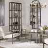 Karishma Antique Gold Etagere, Shelving & Bookcase by Uttermost, 32" width x 89" height x 14" depth thumbnail 8
