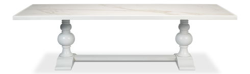 Rectangular Dining Table,Cortina White
