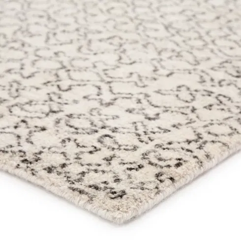 Pollack By Jaipur Living Reverb Hand-Knotted Trellis Ivory/ Black Area Rug (10