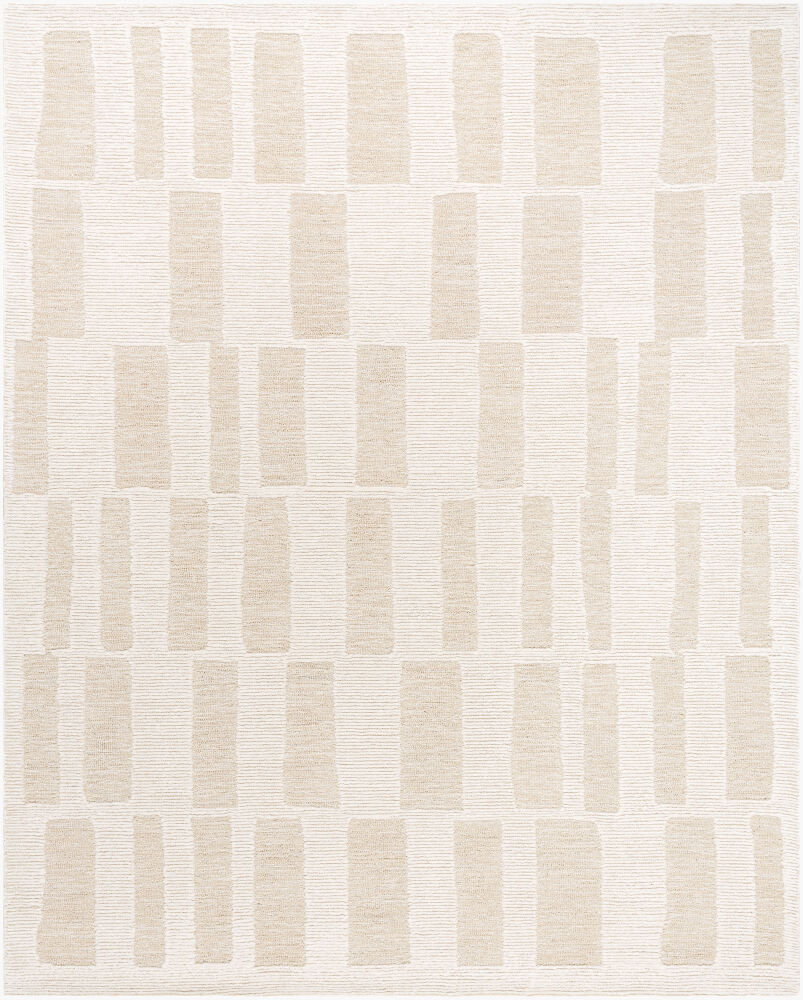 Bianca Handmade Rug, by Surya, 1'6" length x 1'6" width