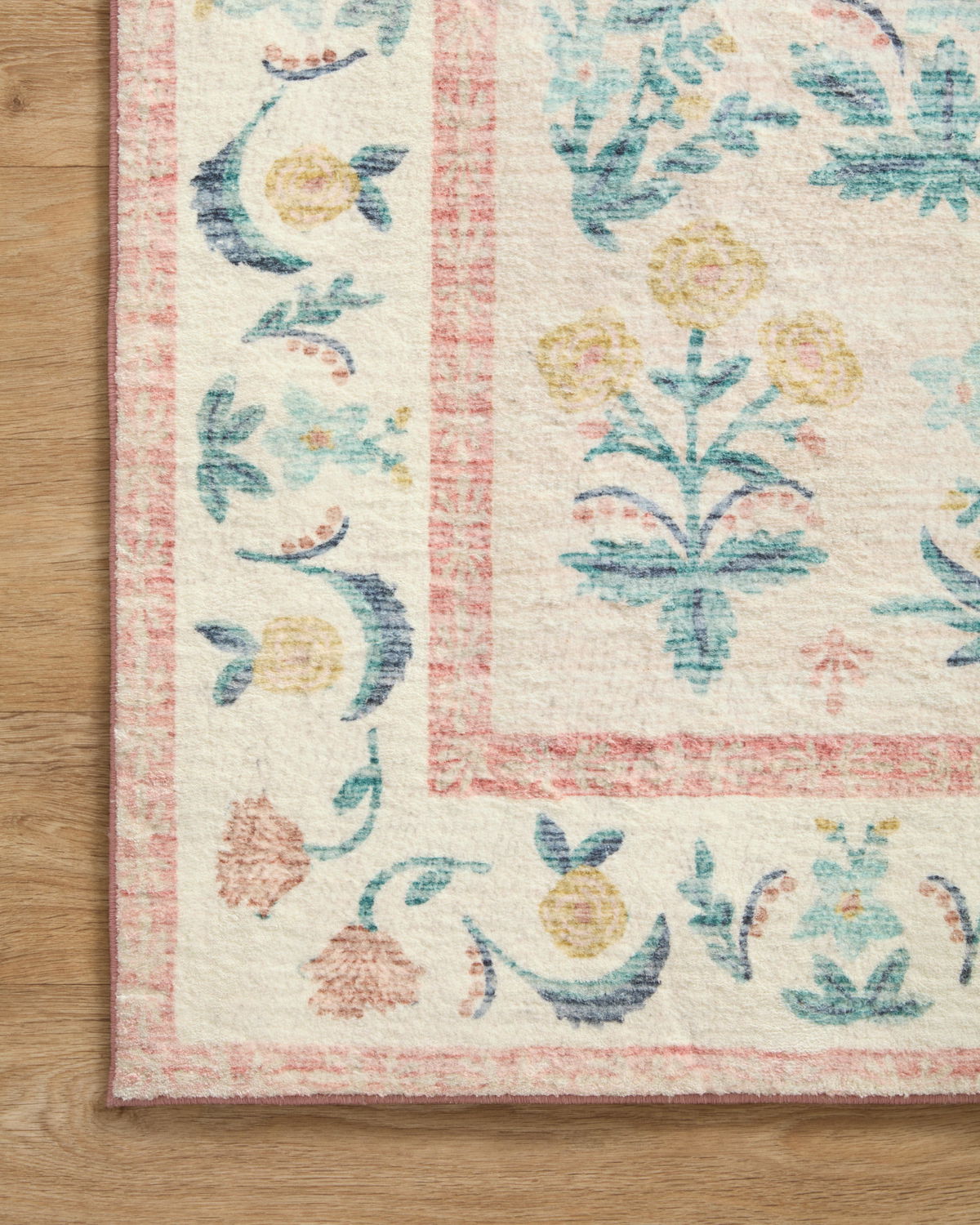Rifle Paper Co. x Loloi Eden Rug, 2'6" length x 11'6" width View 5