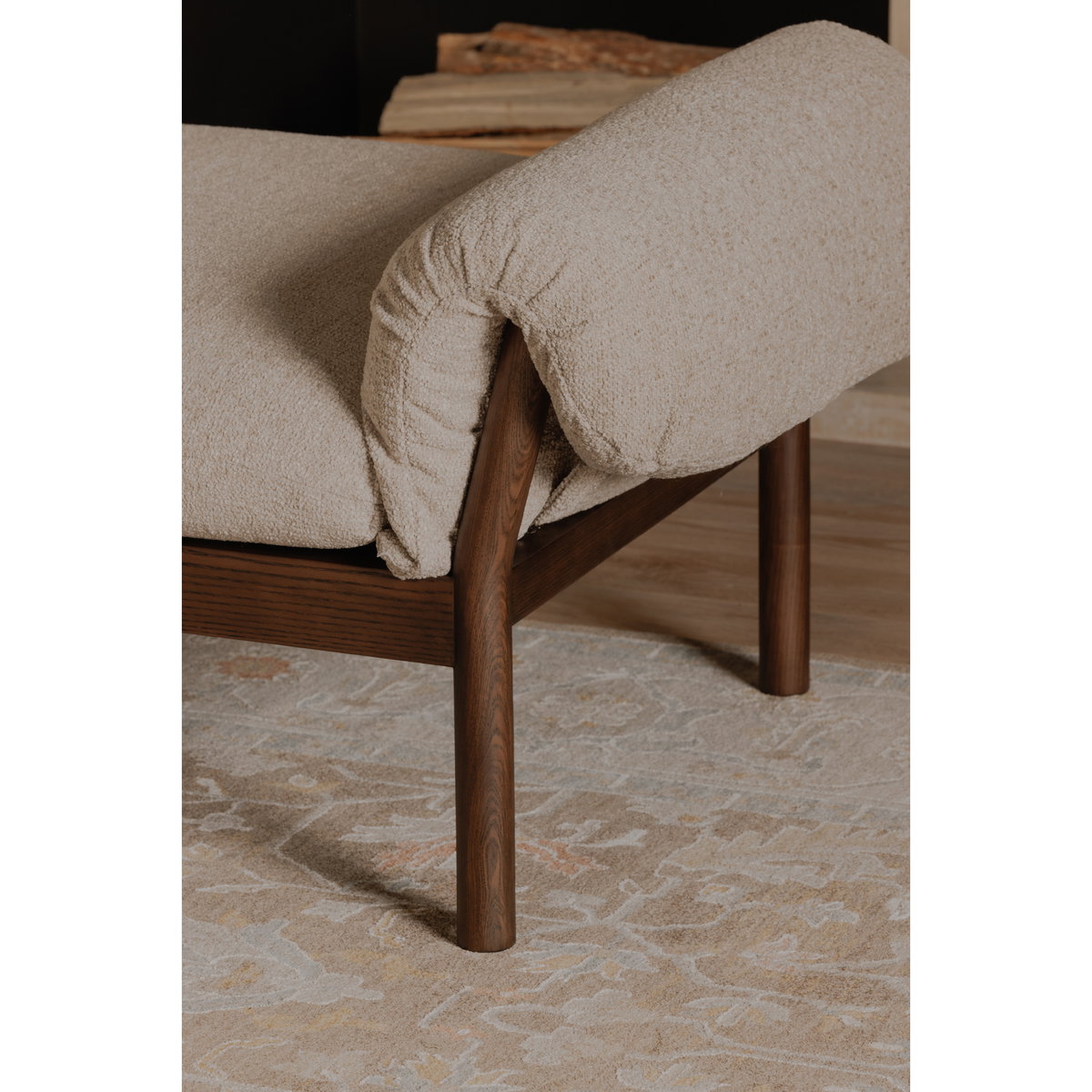Cardero Daybed Beige, Chaise Lounges & Daybed by Moe's Home, 74.5" width x 23.5" height x 30" depth View 8