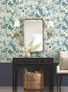 Garden Party Blue Wallpaper thumbnail 1