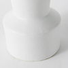 Laforge 9.4H Small White Ceramic Vase thumbnail 7