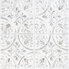 Tin White Peel & Stick Tile Backsplash, by York Wall, 10.8" length x 10.5" width x 0.06" depth thumbnail