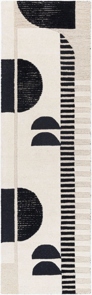 Brooklyn Handmade Rug, by Surya, 8' length x 2'6" width