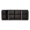 Urias Sideboard Dark Brown, Sideboards & Buffet by Dovetail, 78.94" width x 30" height x 17.4" depth thumbnail 5
