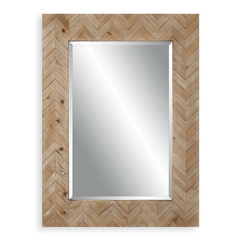 Demetria Wooden Mirror, Small