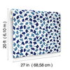 Forest Glade Navy Blue Peel & Stick Wallpaper thumbnail 3