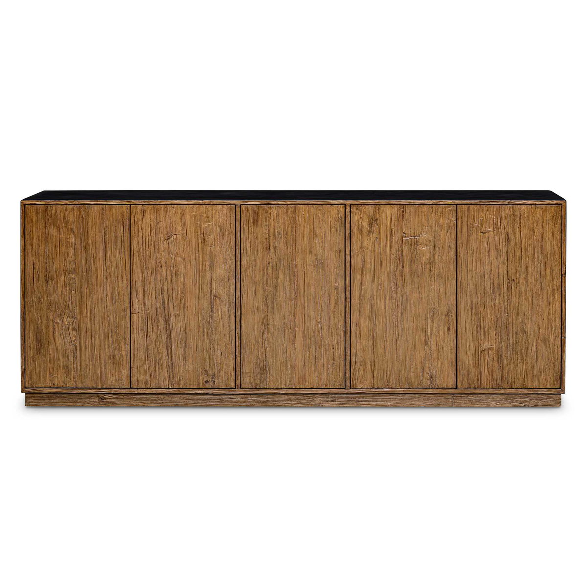 Kelvin 5 Door Wood Media Console, Furniture by Uttermost, 90.25" width x 34.25" height x 18" depth View 1