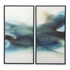 September Desert Modern Watercolor Art Set/2, by Uttermost, 25.25" width x 49.25" height x 1.56" depth thumbnail 1