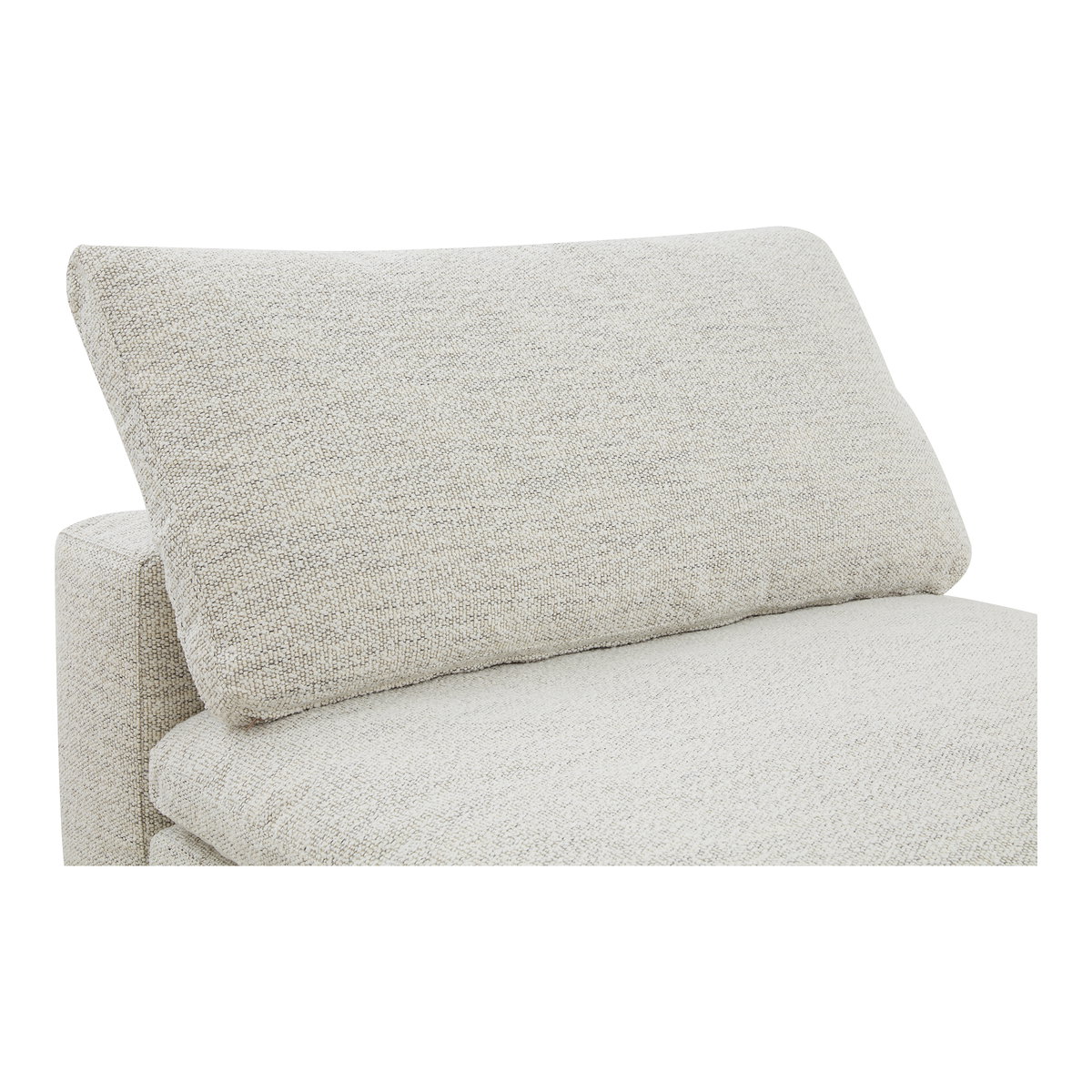 Clay Slipper Chair Coastside Sand, Accent Chair by Moe's Home, 44.5" width x 32.7" height x 44.5" depth View 6