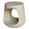 Rothko Outdoor Stool Cream, Outdoor Chair by Moe's Home, 1'5.75" width x 1'5.75" height x 1'5.5" depth thumbnail 2
