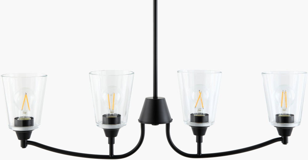 Yueva Chandelier, by Surya, 5" length x 33" width x 12" height