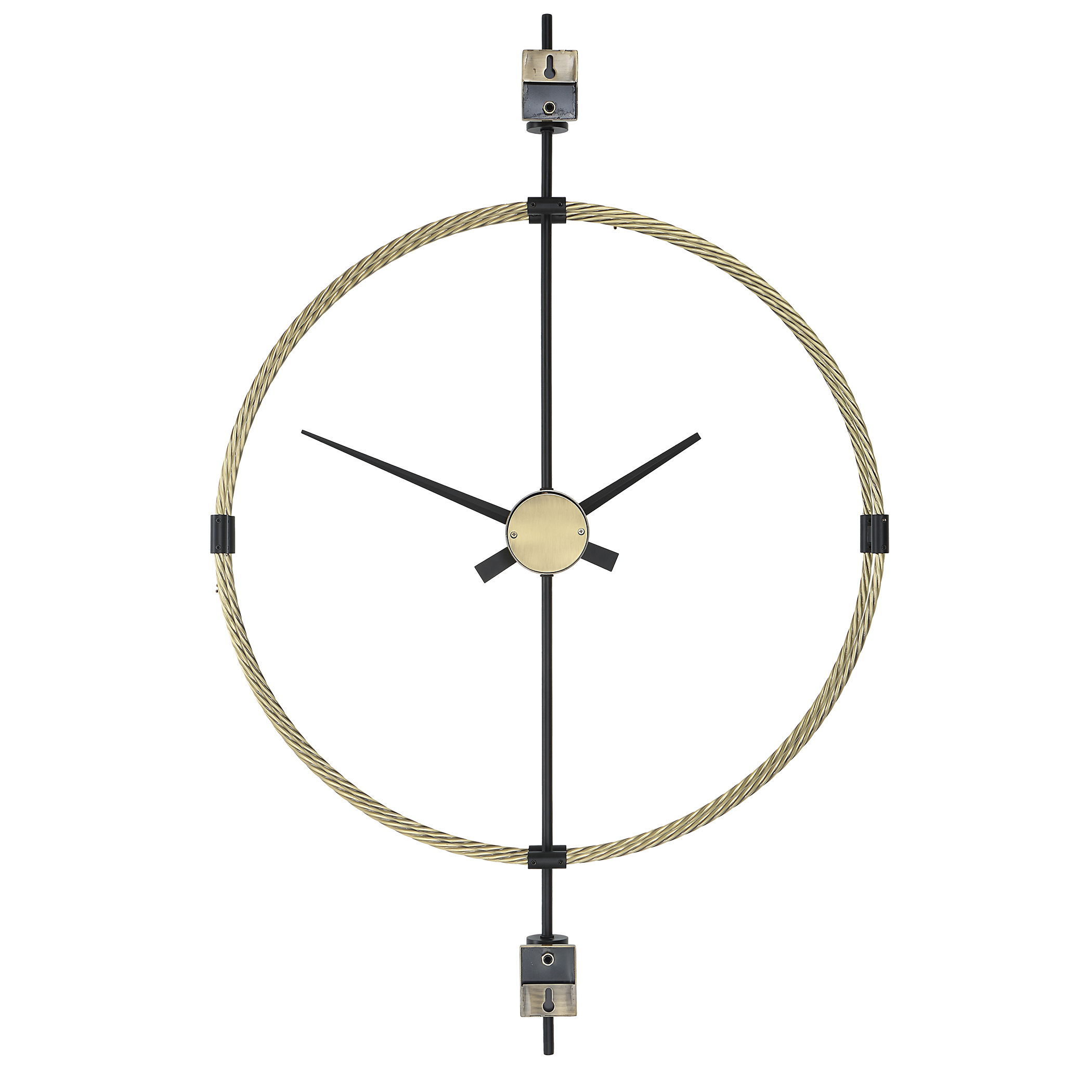 Time Flies Modern Wall Clock, by Uttermost, 30.75" width x 48.75" height x 4" depth View 8