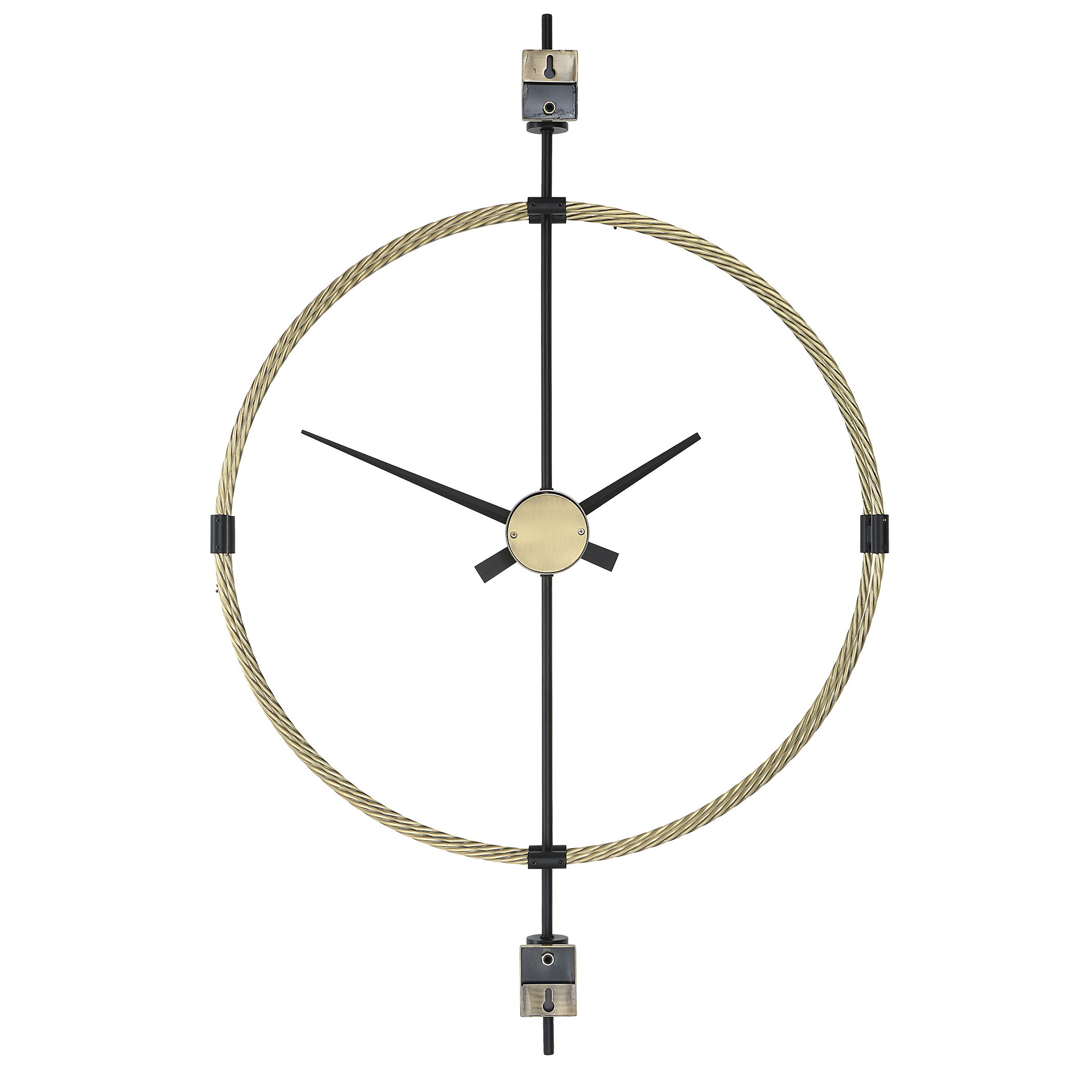 Time Flies Modern Wall Clock large image 