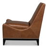Brandy Accent Chair In Distilled Leather, Seating by Sarreid, 29" length x 37" width x 38" height thumbnail 9